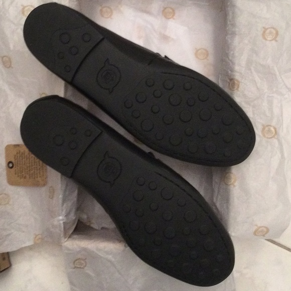 NWT Born Barnstable Black Leather Loafers Shoes 7.5M PRICE REDUCED - Picture 11 of 12